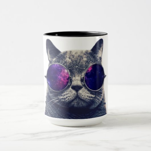 Zwarte 15-oz Combo-Mok Mok (Midden)