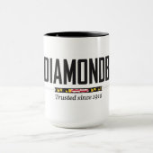 Zwarte 15-oz Combo-Mok Mok (Midden)