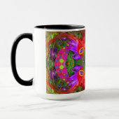 Zwarte 15 oz Ringer-Mok Mok (Links)