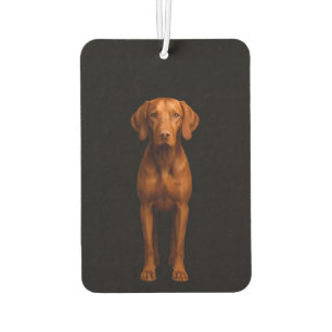Zwarte 4 Luxe auto-airfresheners, Agile Vizsla-hon Luchtverfrisser