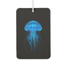 Zwarte 4 Luxe auto-airfresheners, Blauwe kwal