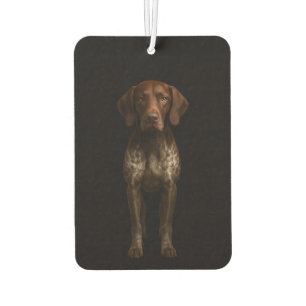 Zwarte 4 Luxe auto-airfresheners, Duitse Pointer Luchtverfrisser