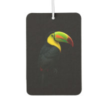 Zwarte 4 Luxe auto-airfresheners, Keelbektoekan
