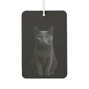 Zwarte 4 Luxe auto-airfresheners, Russische Blauwe Luchtverfrisser