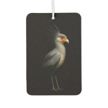 Zwarte 4 Luxe auto-airfresheners, Secretarisvogel