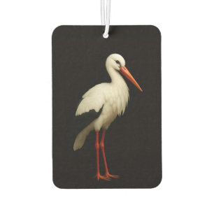 Zwarte 4 Luxe auto-airfresheners, sierlijke ooieva Luchtverfrisser