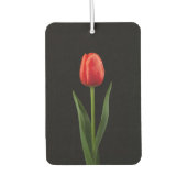 Zwarte 4 Luxe Auto Geurverfrissers Ruby Rode Tulp Luchtverfrisser (Voorkant)