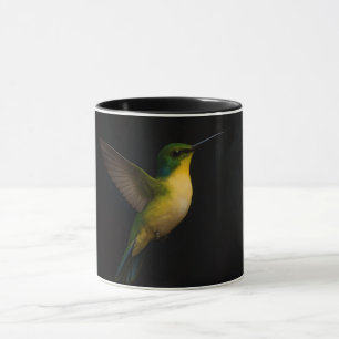 Zwarte 4 Luxe-comboking met vliegende vogel Mok