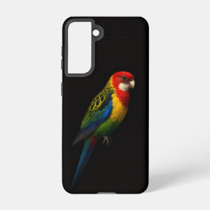 Zwarte 4 Luxe Galaxy S21 Hoes, oostelijke rosella Samsung Galaxy Hoesje