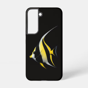 Zwarte 4 Luxe Galaxy S22 Hoes, Moorish Idol Samsung Galaxy Hoesje