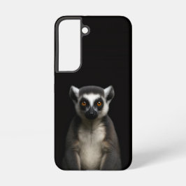 Zwarte 4 Luxe Galaxy S22 Hoes, Zachte Lemur Samsung Galaxy Hoesje