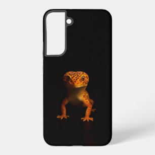 Zwarte 4 Luxe Galaxy S22 Plus, Luipaardgekko Samsung Galaxy Hoesje