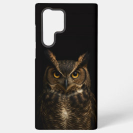 Zwarte 4 Luxe Galaxy S22 Ultra Hoes, Gouden Oog Ui Samsung Galaxy Hoesje