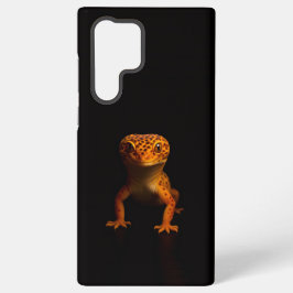 Zwarte 4 Luxe Galaxy S22 Ultra, Luipaardgekko Samsung Galaxy Hoesje