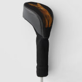 Zwarte 4 Luxe Golf Driver Hoes, Abyssiniaanse Scho Golfheadcover (Schuin)