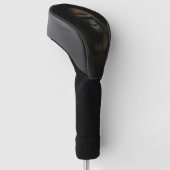 Zwarte 4 Luxe Golf Driver Hoes, Gorilla Golfheadcover (Schuin)