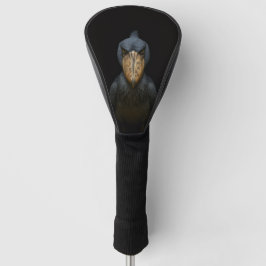 Zwarte 4 Luxe Golf Driver Hoes, Shoebill Vogel Golfheadcover