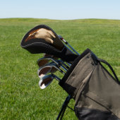 Zwarte 4 Luxe Golf Driver Hoes, Verfijnd Papillon Golfheadcover (Insitu)