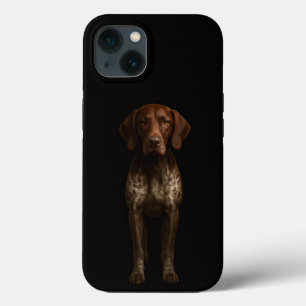 Zwarte 4 Luxe iPhone 13, Duitse Pointer Hond Case-Mate iPhone Case