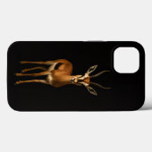 Zwarte 4 Luxe iPhone 13, Elegante Gazella Case-Mate iPhone Case (Achterkant (horizontaal))