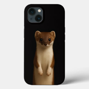 Zwarte 4 Luxe iPhone 13, Elegante Wezel Case-Mate iPhone Case