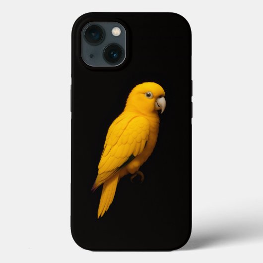 Zwarte 4 Luxe iPhone 13, Gouden Parkiet Case-Mate iPhone Case (Achterkant)