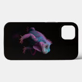 Zwarte 4 Luxe iPhone 13 Hoes, Roze Tropische Legua Case-Mate iPhone Case (Achterkant (horizontaal))