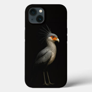 Zwarte 4 Luxe iPhone 13, Secretarisvogel Case-Mate iPhone Case