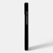 Zwarte 4 Luxe iPhone 14 Case-Mate, Blauwe Lintaal Case-Mate iPhone Case (Achterkant / Links)
