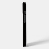 Zwarte 4 Luxe iPhone 14 Case-Mate, Grote Zilverrei Case-Mate iPhone Case (Achterkant / Links)