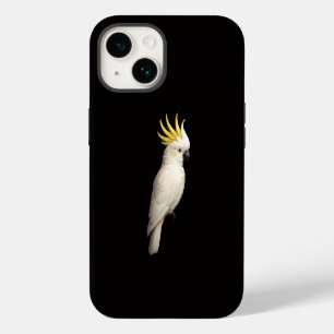 Zwarte 4 Luxe iPhone 14 Case-Mate, Kuifkaketoe Hoesje