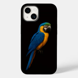 Zwarte 4 Luxe iPhone 14 Mate, Blauwe Gele Ara Case-Mate iPhone 14 Hoesje