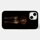 Zwarte 4 Luxe iPhone 14 Mate, Duitse Pointer Hond Case-Mate iPhone Case (Achterkant (horizontaal))