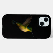 Zwarte 4 Luxe iPhone 15 Case-Mate, vliegende vogel Case-Mate iPhone Case (Achterkant (horizontaal))