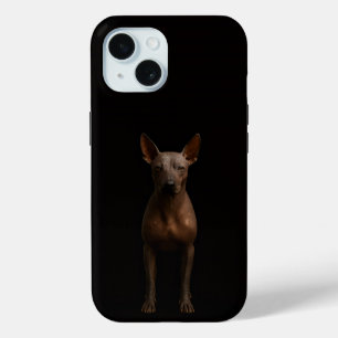 Zwarte 4 Luxe iPhone 15 Hoes, Argentijnse Pila Hon Case