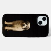 Zwarte 4 Luxe iPhone 15 Hoesje, Mioritic Herdersho Case-Mate iPhone Case (Achterkant (horizontaal))