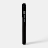 Zwarte 4 Luxe iPhone 15 Pro Case-Mate, Black Mamba Hoesje (Linkerkant)