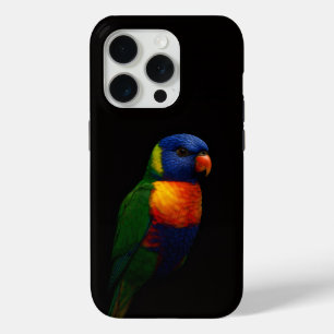 Zwarte 4 Luxe iPhone 15 Pro Mate Lori, parkiet Case