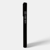 Zwarte 4 Luxe iPhone 15 Pro Mate, Majestueuze Leeu Case-Mate iPhone Case (Achterkant / Links)