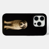 Zwarte 4 Luxe iPhone 15 Pro Mate Mioritic Herdersh Case-Mate iPhone Case (Achterkant (horizontaal))