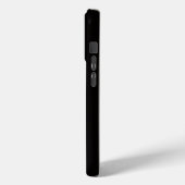 Zwarte 4 Luxe iPhone 15 Pro Mate neushoorntok Case-Mate iPhone Case (Achterkant / Links)