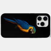 Zwarte 4 Luxe iPhone 15 Pro Max, Blauw Gele Ara Case-Mate iPhone Case (Achterkant (horizontaal))