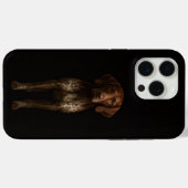 Zwarte 4 Luxe iPhone 15 Pro Max, Duitse Pointer Ho Case-Mate iPhone Case (Achterkant (horizontaal))