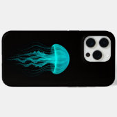 Zwarte 4 Luxe iPhone 15 Pro Max, Groene kwal Case-Mate iPhone Case (Achterkant (horizontaal))