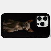 Zwarte 4 Luxe iPhone 15 Pro Max, Sphynx Kat Case-Mate iPhone Case (Achterkant (horizontaal))