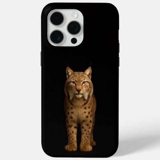 Zwarte 4 Luxe iPhone 15 Pro Max, Stille Lynx Case-Mate iPhone Case (Achterkant)