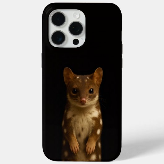 Zwarte 4 Luxe iPhone 15 Pro Max, Sweet Quoll Case-Mate iPhone Case (Achterkant)