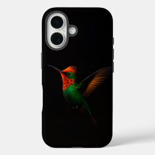 Zwarte 4 Luxe iPhone 16 Case-Mate, Getufte Coquett Hoesje