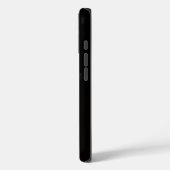 Zwarte 4 Luxe iPhone 16 Case-Mate, Getufte Coquett Case-Mate iPhone Case (Achterkant / Links)