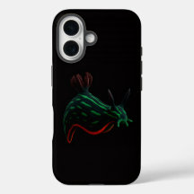 Zwarte 4 Luxe iPhone 16 Case-Mate, Neon Zee Slak